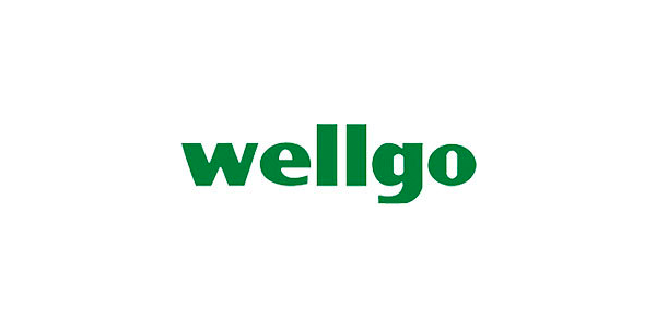 Wellgo logo, symbolizing Linbo Transportation Tech's collaboration with the reputable brand known for high-quality bicycle pedals and components.