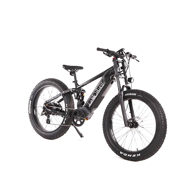 26inch Fat Tire Full Suspension Electric Mountain Bike