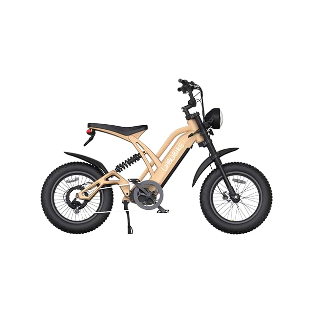 26inch Fat Tire Full Suspension Electric Mountain Bike